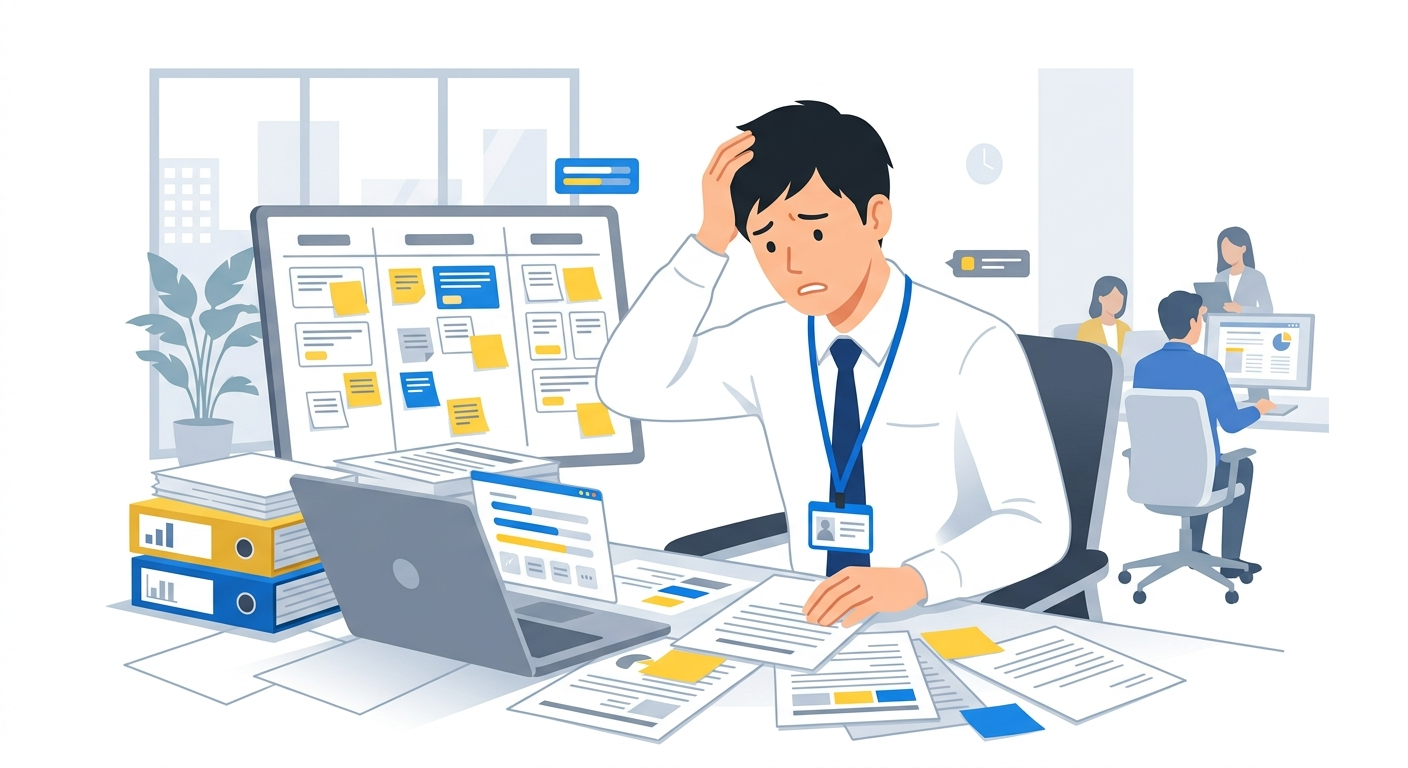 案件はあるのに人手が足りない